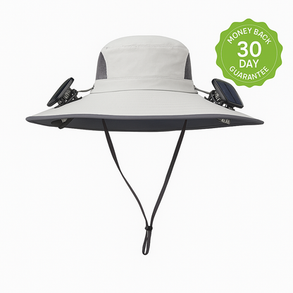 Verlo™ SolarBreeze – Solar Powered Cooling Hat